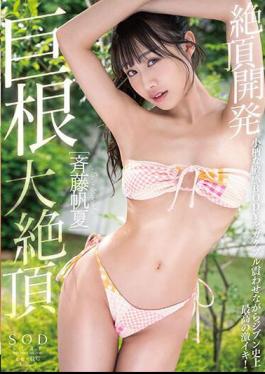 STARS-961 Honatsu Saito Climax Development The Best Orgasm In Jibun's History While Shaking Her Petite And Sensitive Body! Big Cock Climax