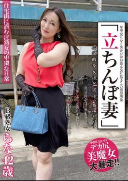 Mosaic SYKH-131 "Streetwalker Wife" B-class Mature Woman Rana 42 Years Old